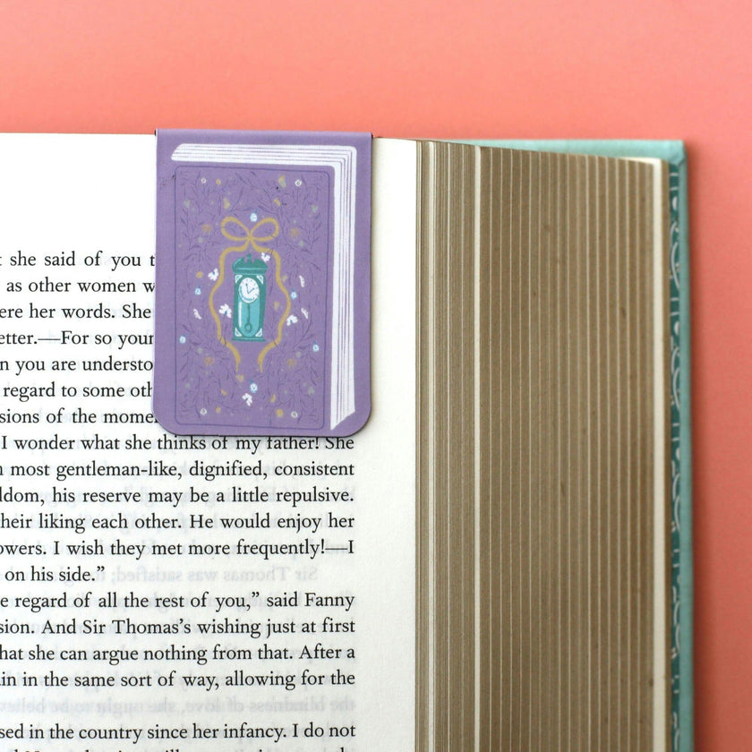 Book Covers Magnetic Bookmark Set