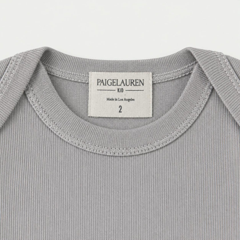 Rib Lap Tee + Legging Set