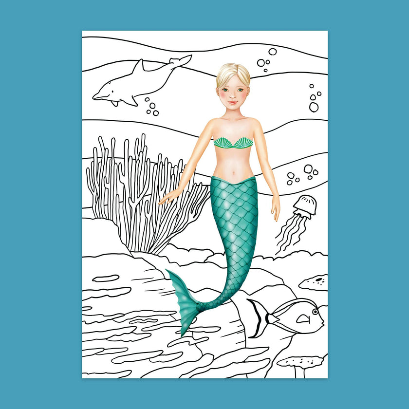 Dress & Color ME: Mermaids