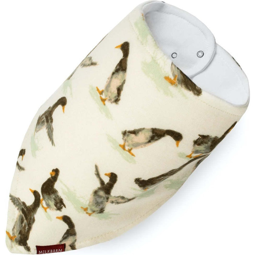 Organic Cotton Three-Layer Kerchief Bib