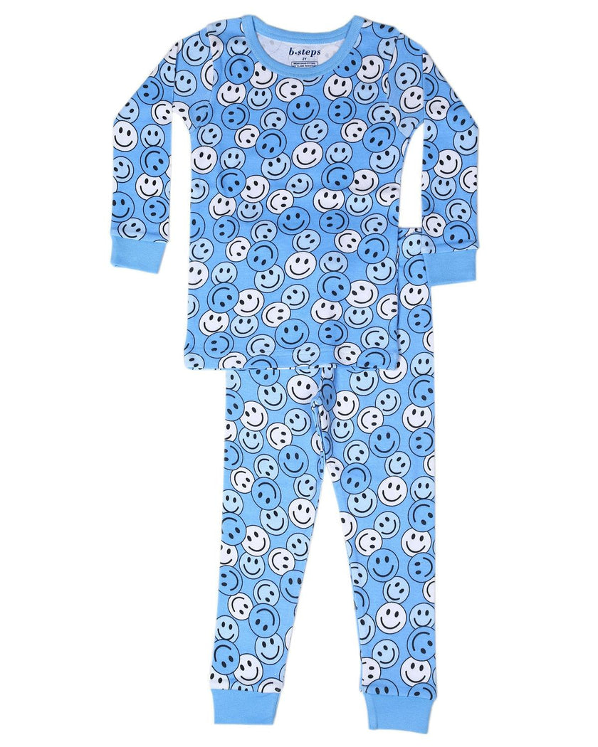 Kids Pajamas - Blue Smile Party