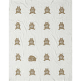 Organic Cotton Blanket, Honey Bear