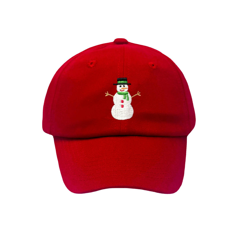 Snowman Baseball Hat