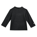Gray Knit Long Sleeve Tee