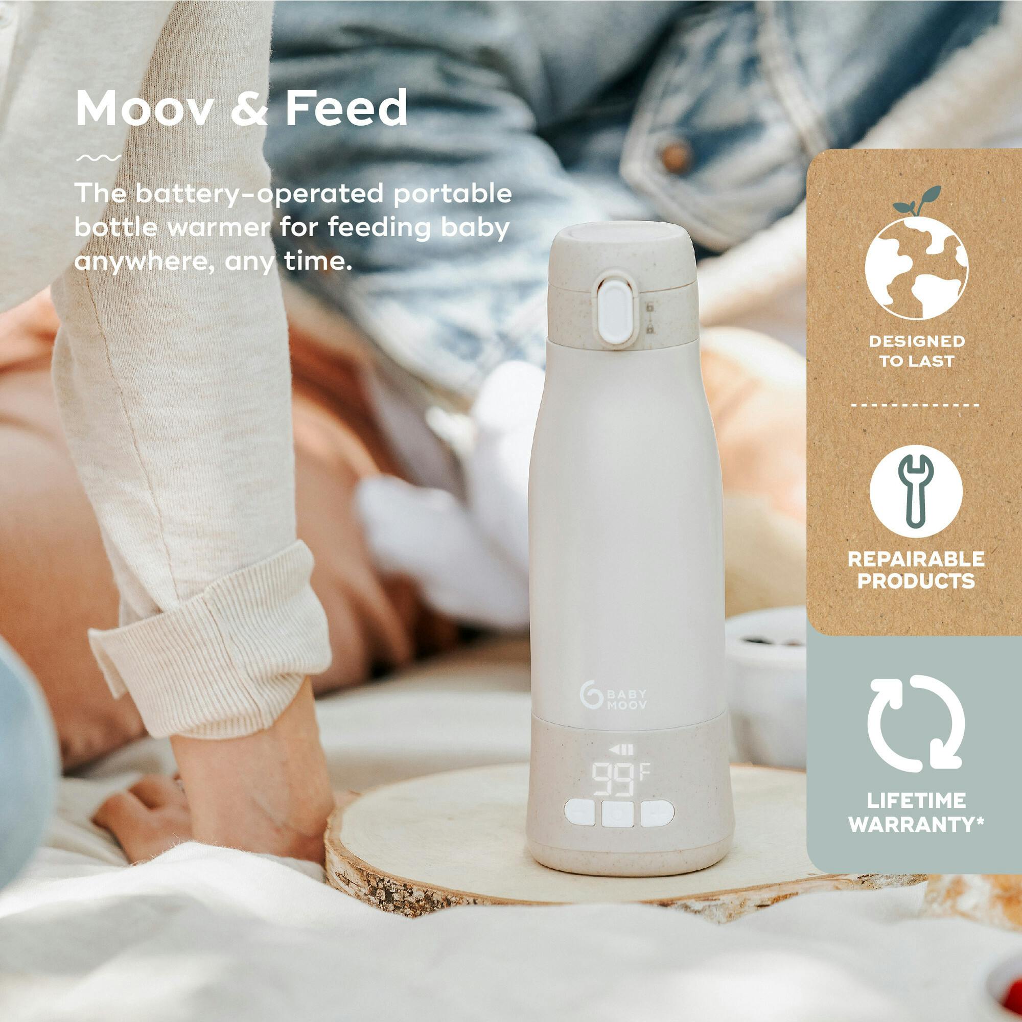 Moov & Feed Portable Bottle Warmer for Travel