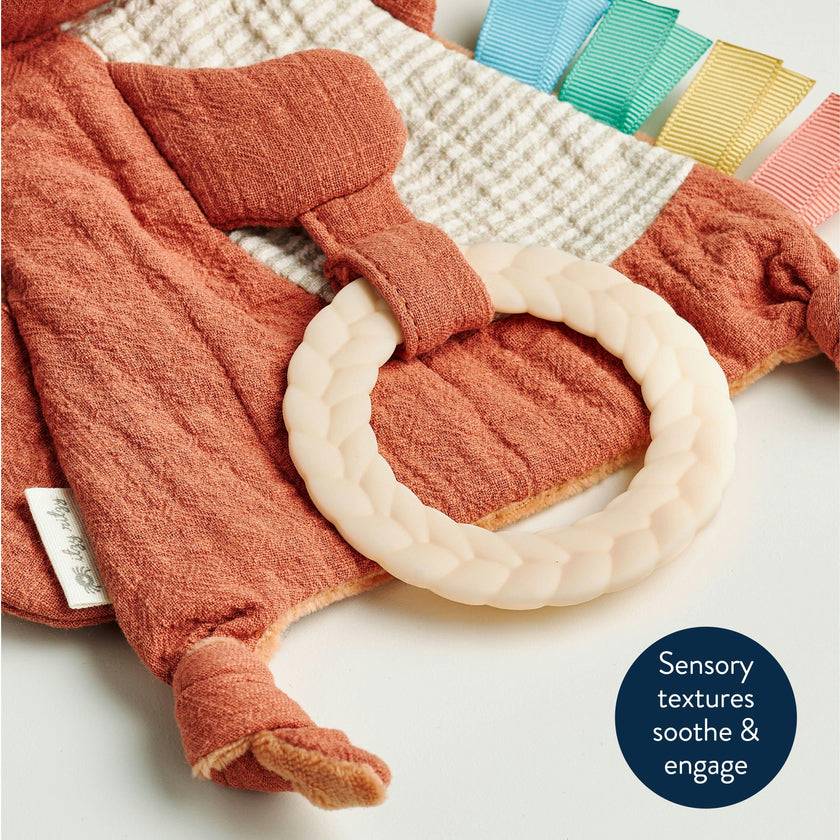 Bitzy Crinkle™ Sensory Crinkle Pal Fox