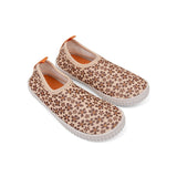 Kids Water Shoes - Orange - Wild Flowers - US 3-29