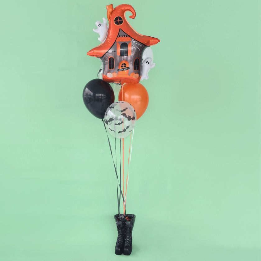 Trick or Treat Street Haunted House Mylar Balloon