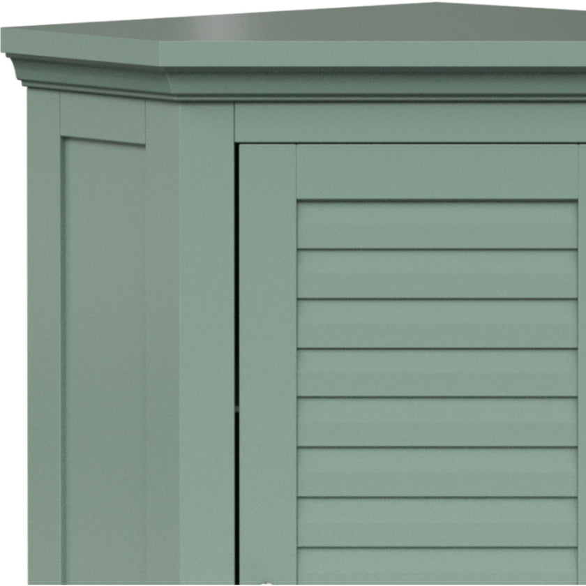 Teamson Home Glancy Corner Floor Cabinet