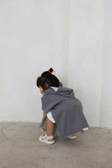 Reversible Hooded Poncho