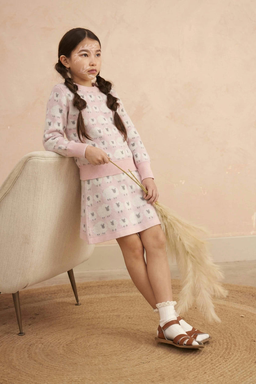 Little Bo Peep Skirt | Rose