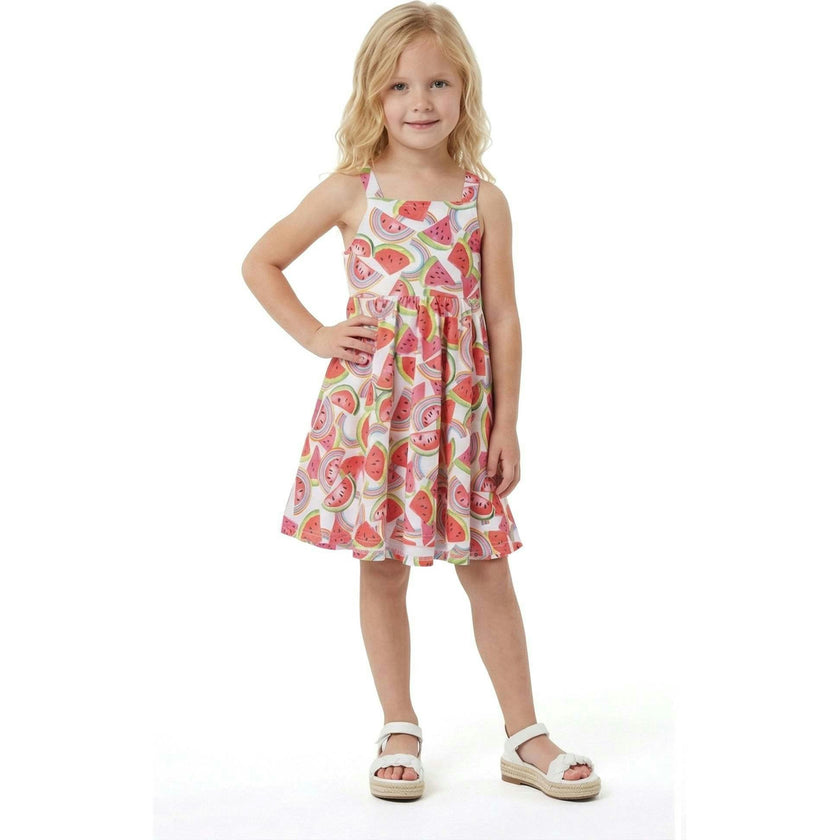 Girls All Jersey Dress | Watermelon & Rainbows