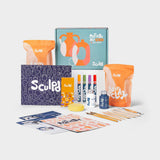 Home Pottery Kit with Paint Set