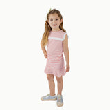 Eyelet Lace Tank in Red Heart Stripe