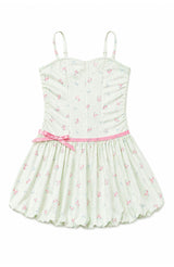 Bailey Rose & Bow Yellow Satin Ballet Dress