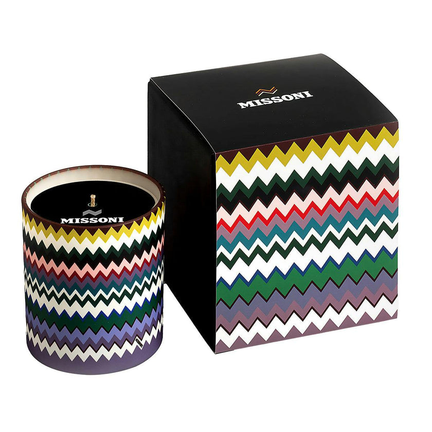 Scented Candle MICRO ZIG ZAG 220gr  diam. 3.3", H 3.5"