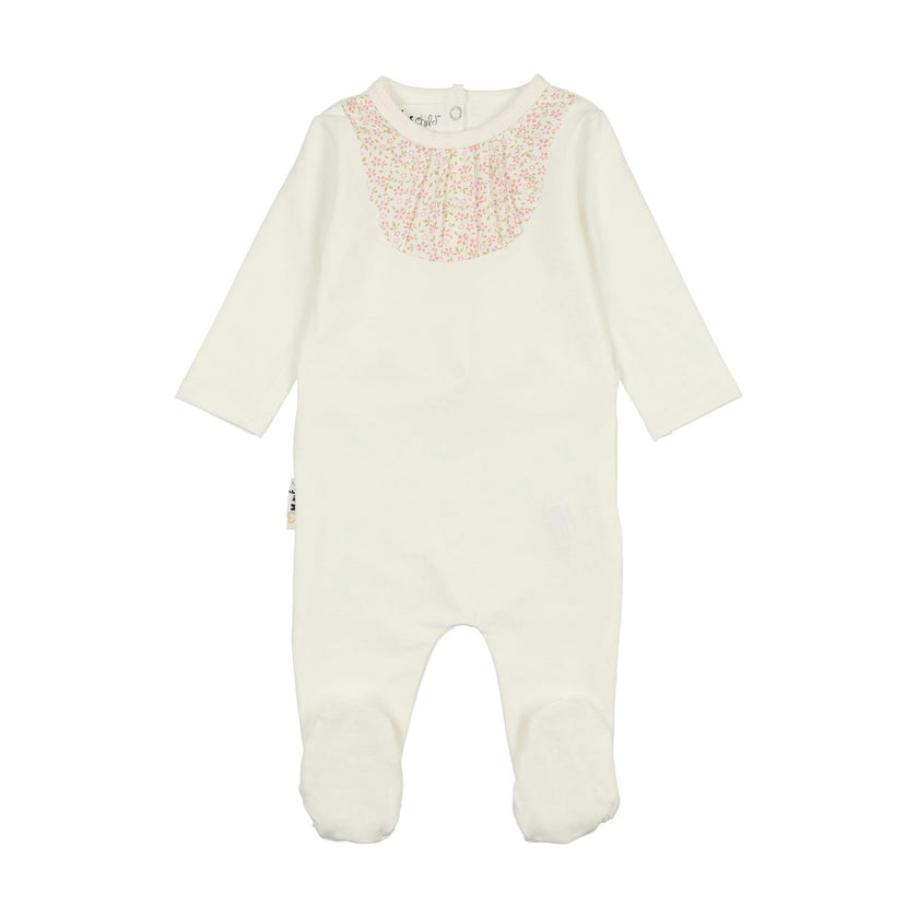 Pleated Bib Footie