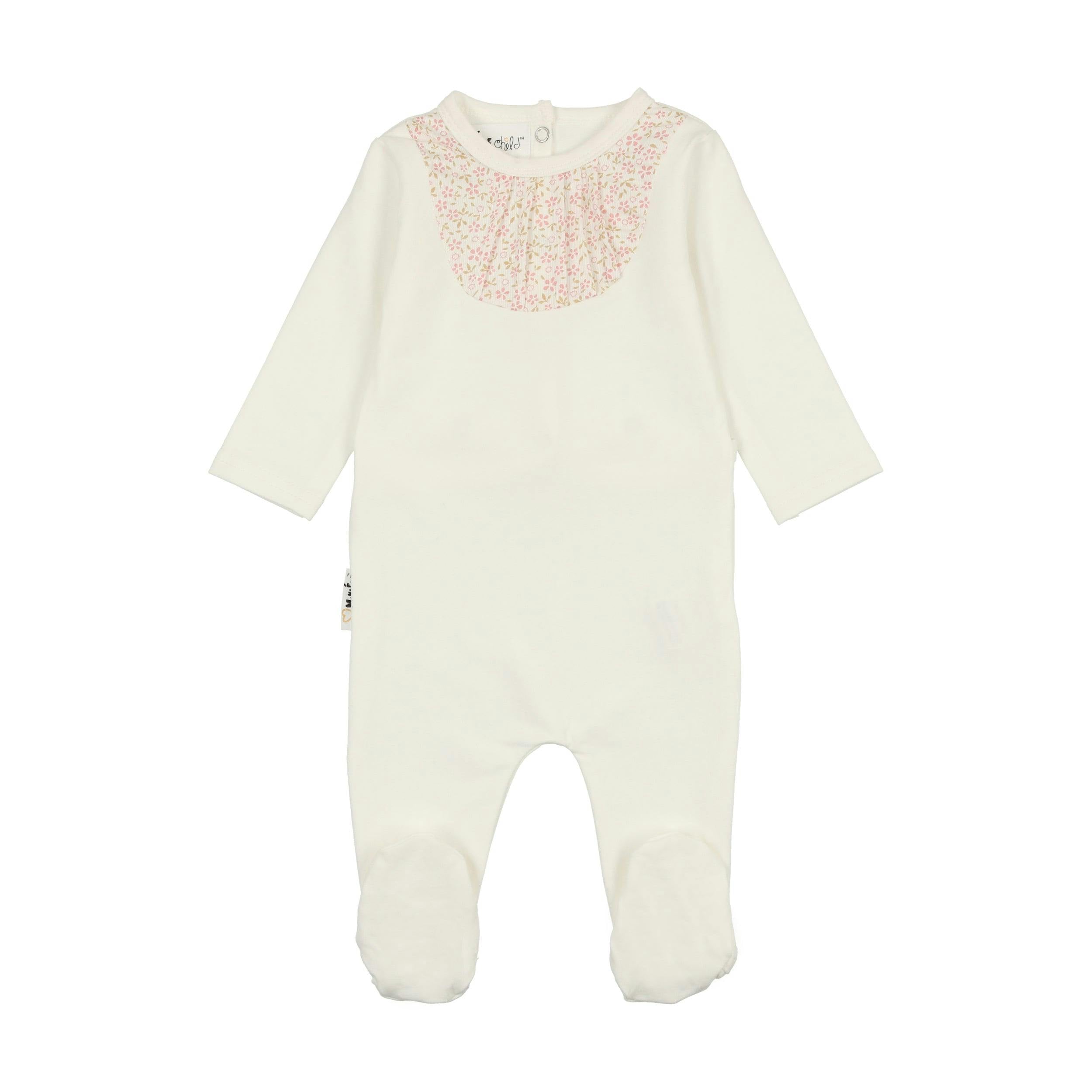 Pleated Bib Footie