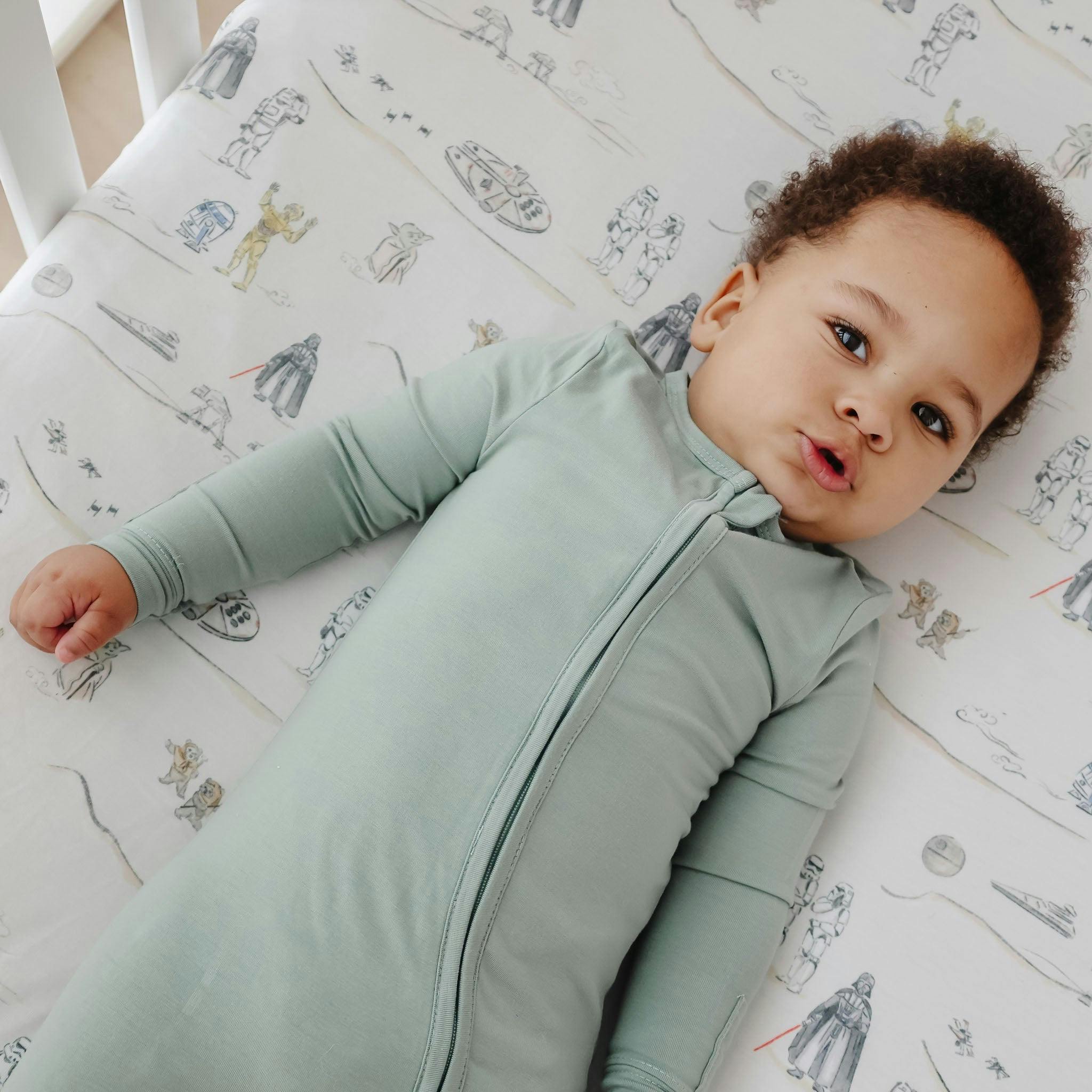 Premium Knit Fitted Crib Sheet - Tatooine