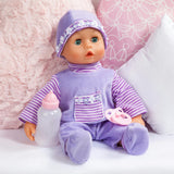 First Words Baby: Purple & Flower