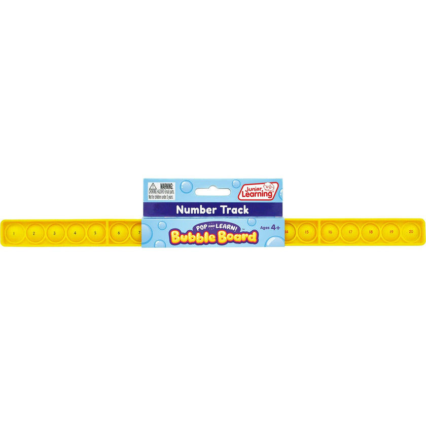 Number Track Bubble Board