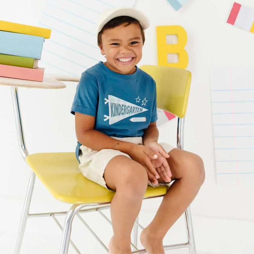 Kindergarten Pennant Short Sleeve T-Shirt