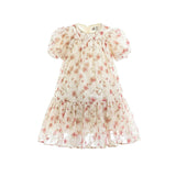 Pink Vienna Floral Dress