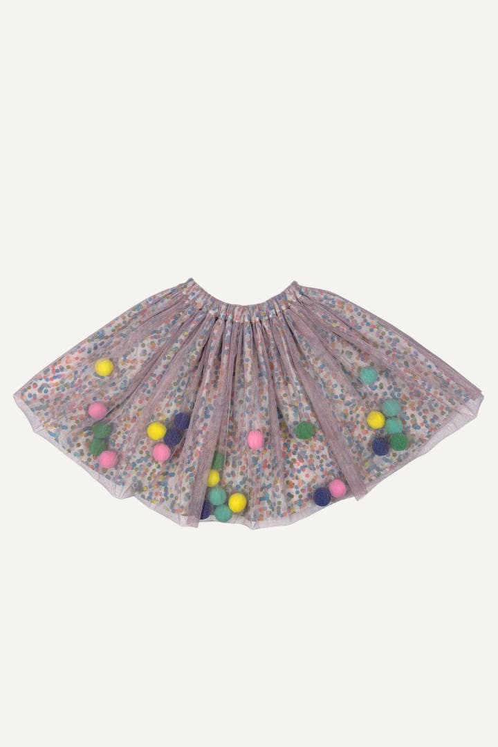 CLAIRE POM POM SKIRT
