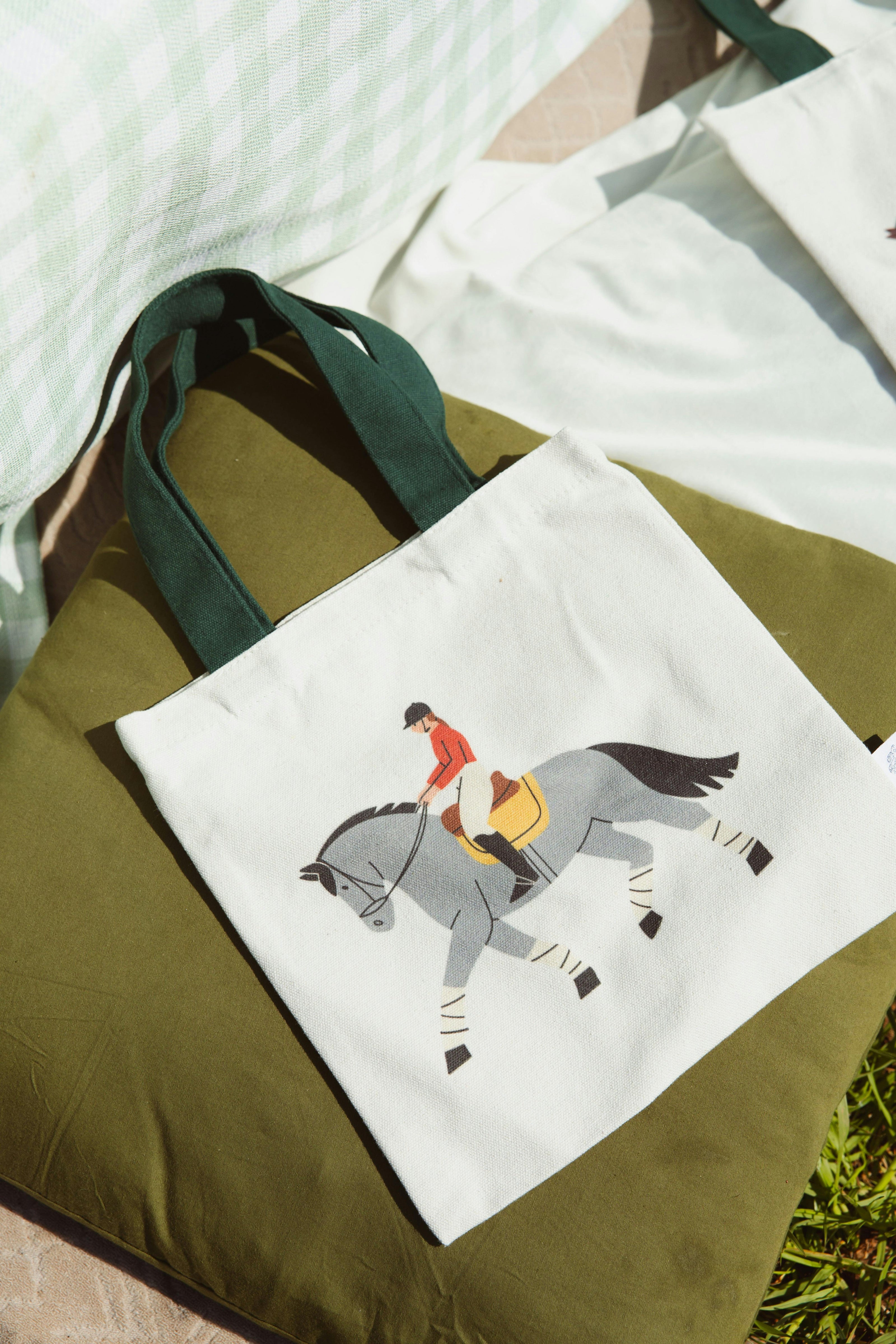 Equestrian Mini Tote - 3 Pack