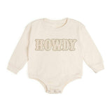Howdy Patch Long Sleeve Romper