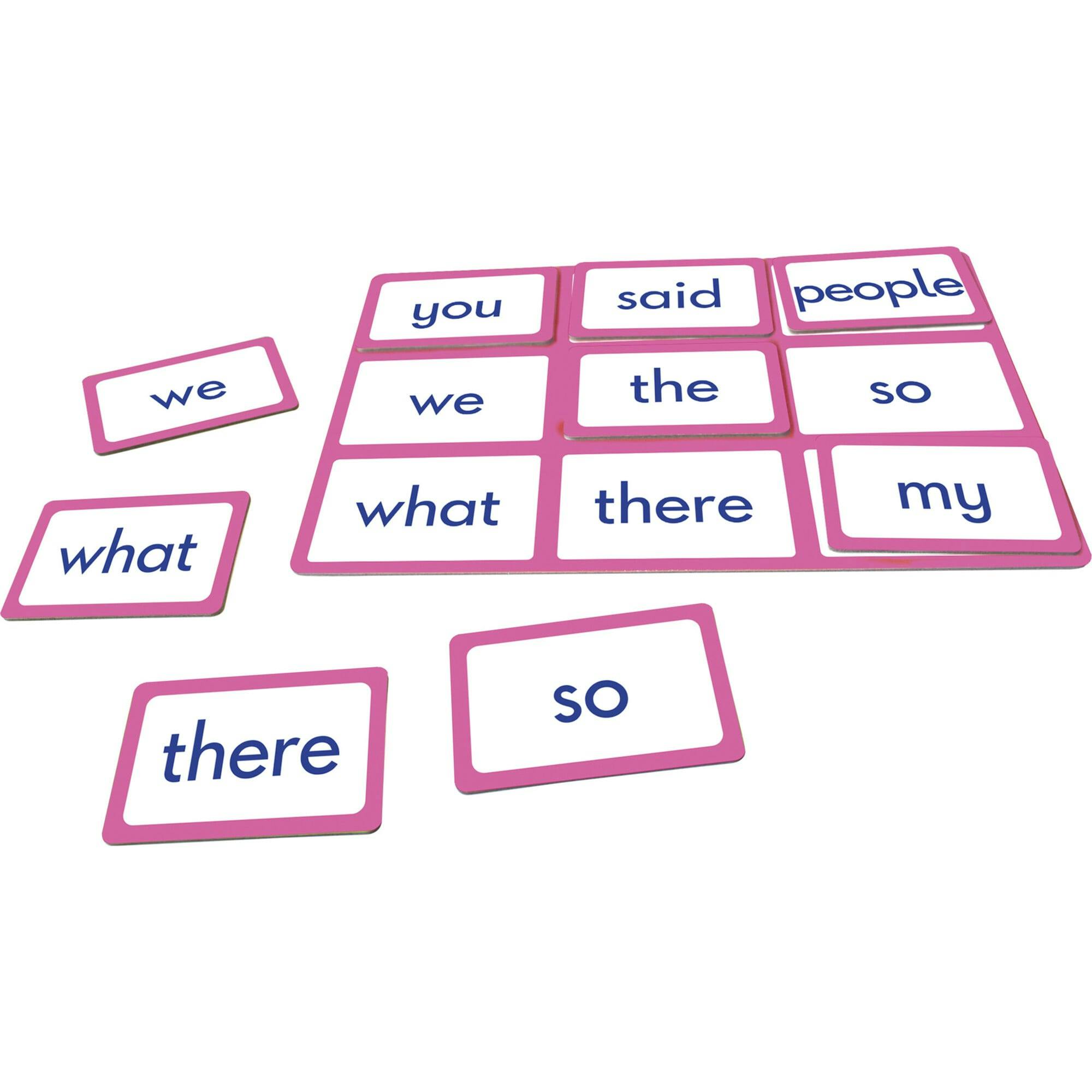 Tricky Word Bingo Educational Learning Game