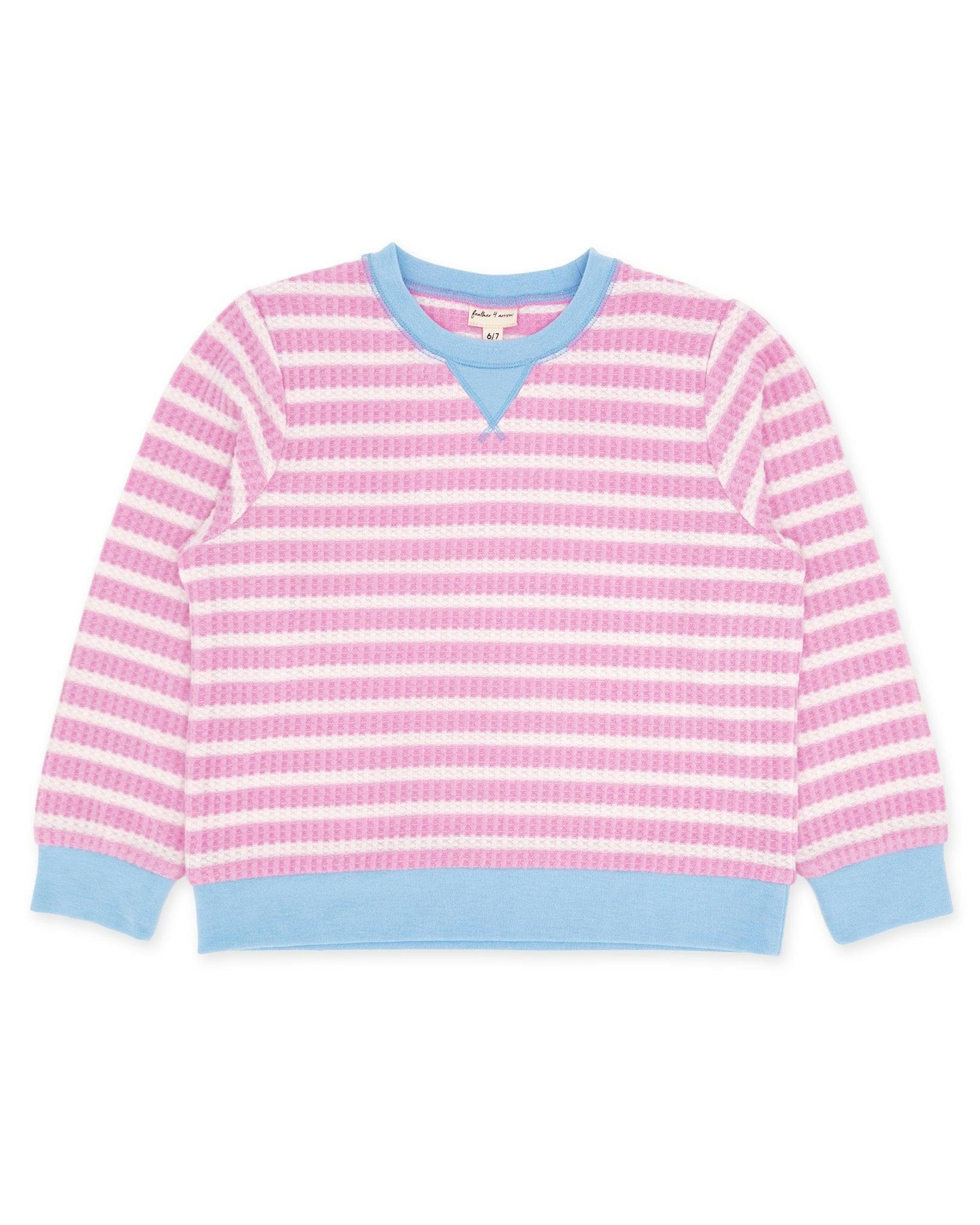 Scout Stripe Top - Pink Gloss Thermal