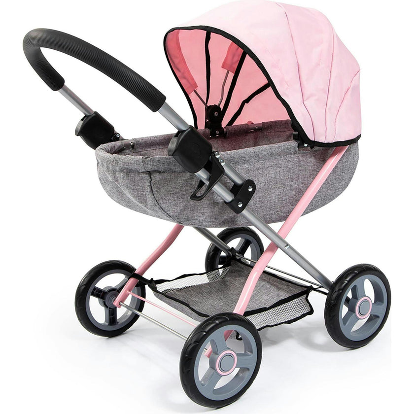 4-in-1 Toy Baby Doll Pram Stroller Cosy Set