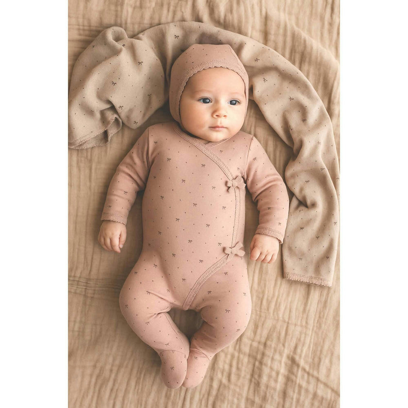 Bow Wrap Footie