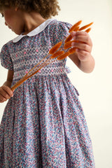 Smocked Girls Dress Jezabel