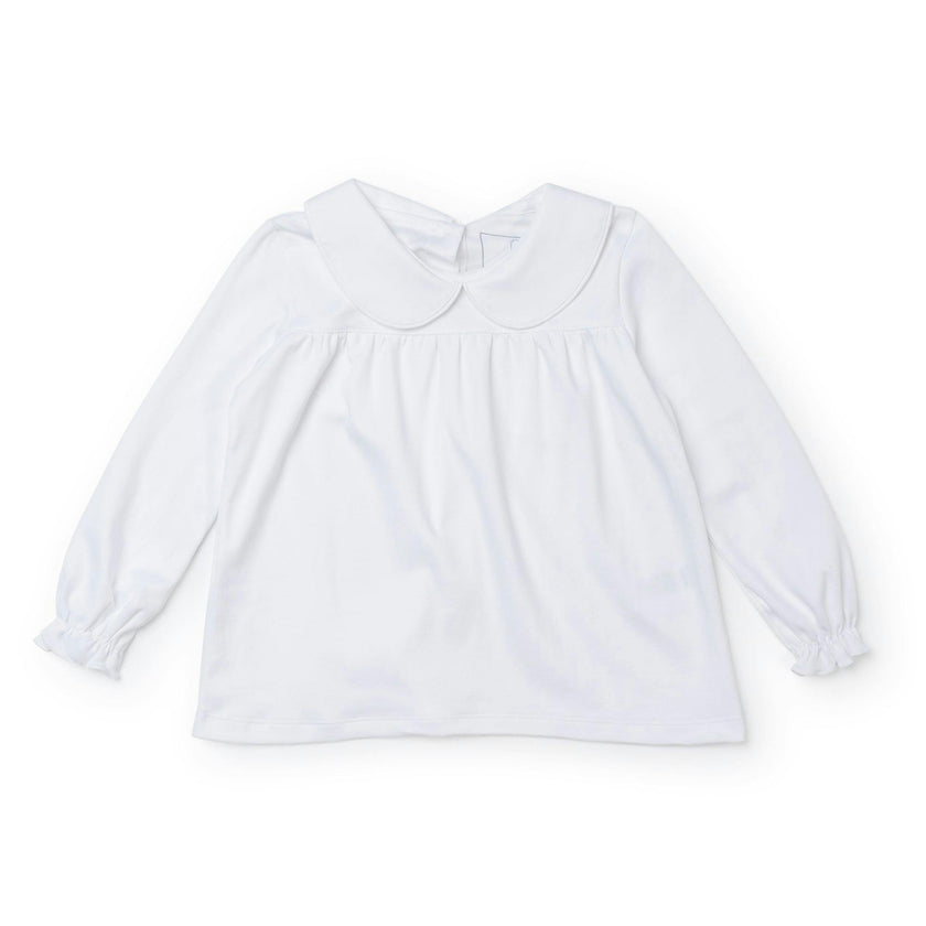 Morgan Longsleeve Peter Pan Collar Top