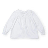 Morgan Longsleeve Peter Pan Collar Top