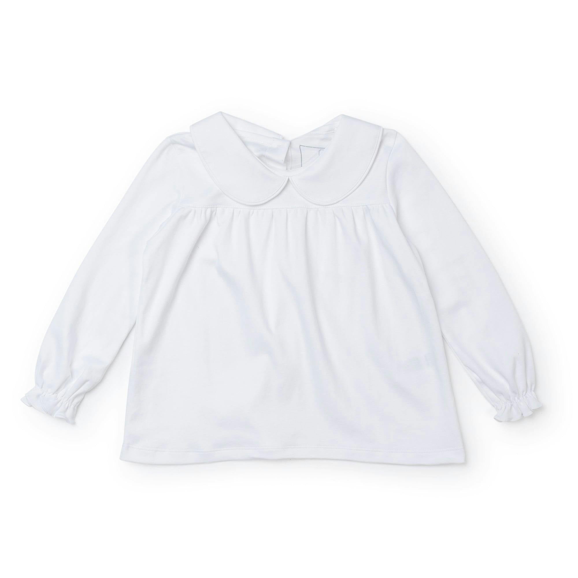 Morgan Longsleeve Peter Pan Collar Top