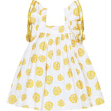 Serena Girl's Tassel Dress White Sand Dollar, White