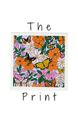 Butterfly Garden T-Shirt Bubble