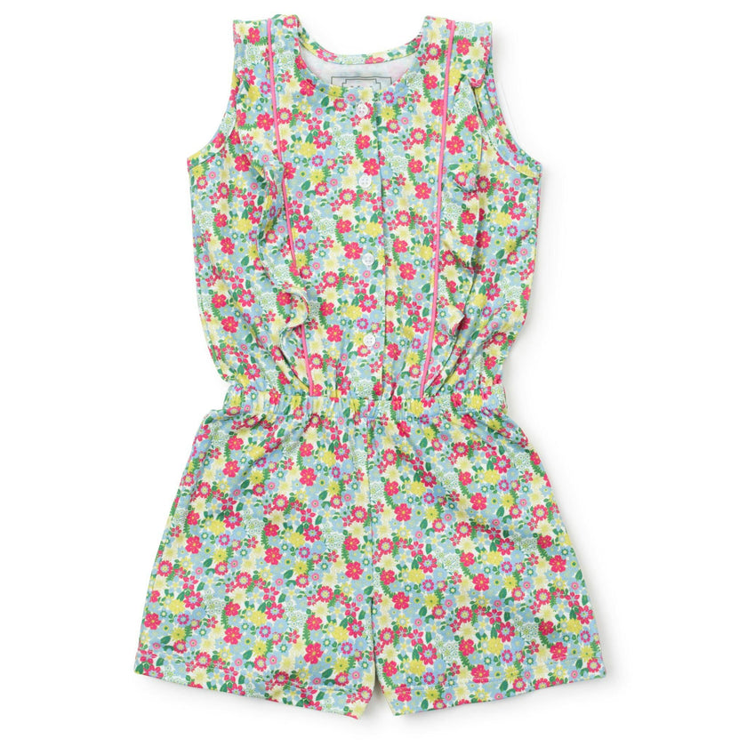 Lola Girls' Romper - Arboretum Floral
