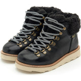 Eddie Fur Leather, Black