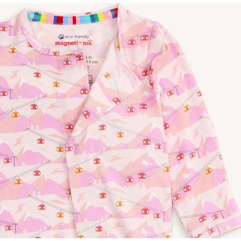 Magnetic Footie PINK APRES CHIC