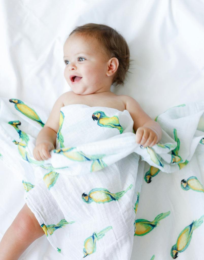 Organic Muslin Swaddle Gift Set