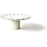 Signature White Ruffle Large Cake Stand