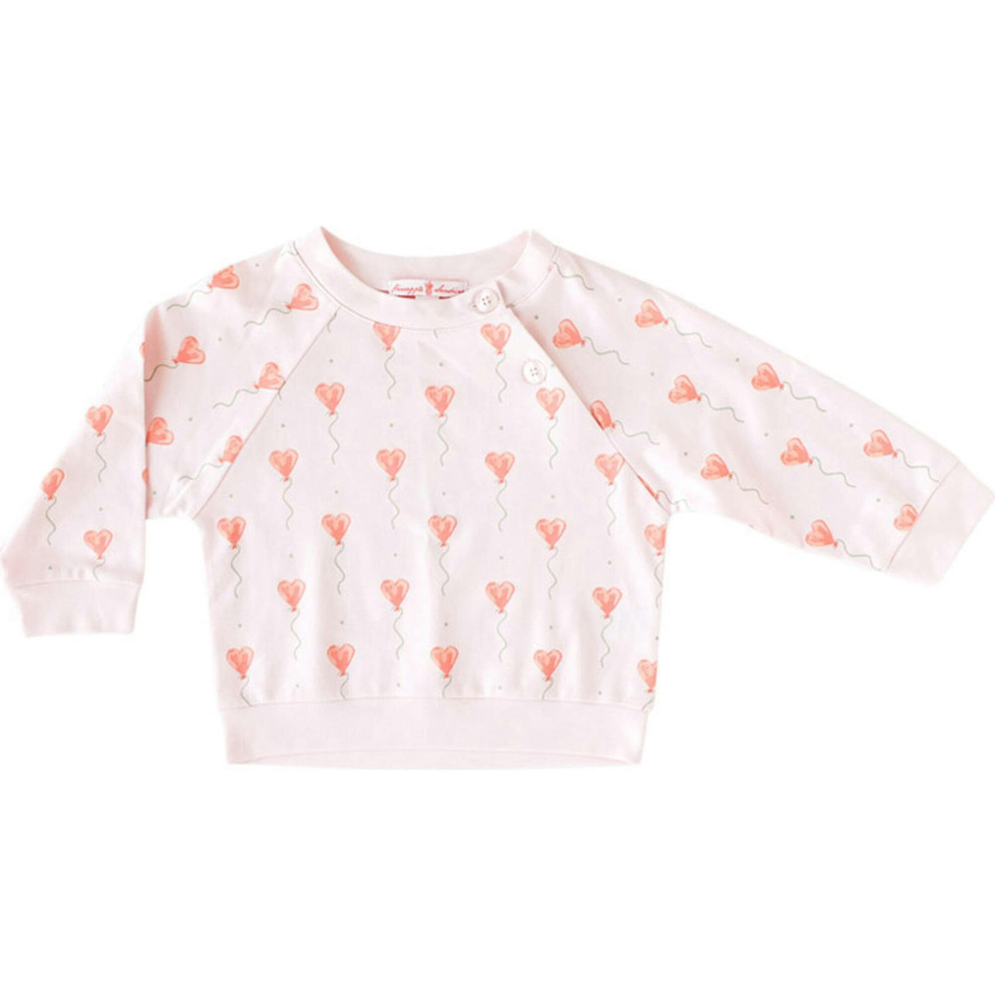Pink Heart Balloon Legging Set