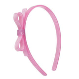 Thin Bow Headband - Satin Colors