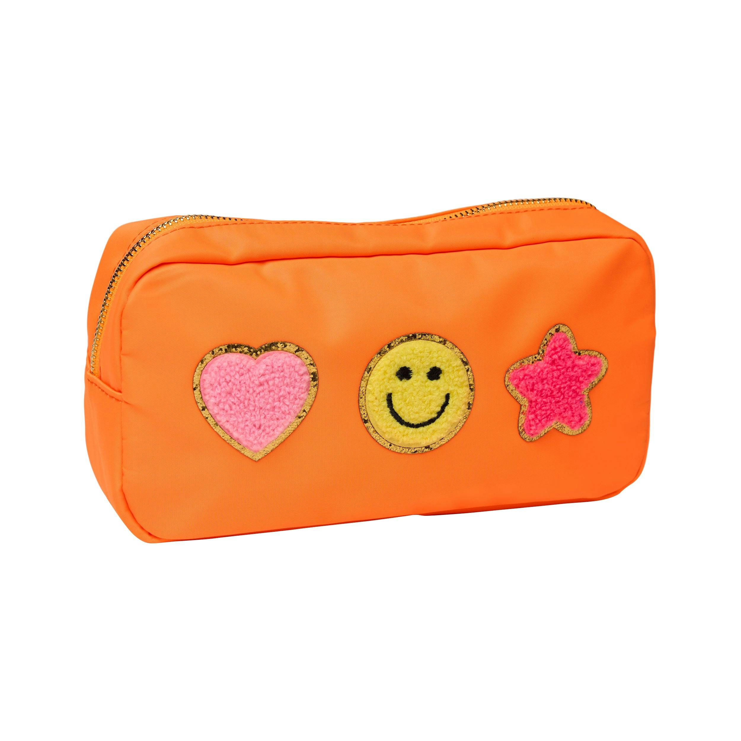 Medium Nylon Pouches w/ Assorted Chenille Patches