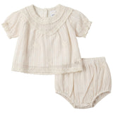 Woven Two Piece With Lace