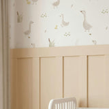 Charlie Goose & Duckling Nursery Wallpaper